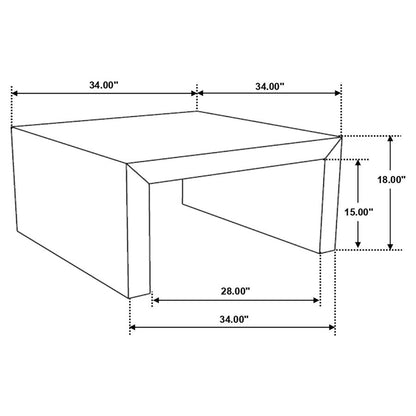 Odelia Square Coffee Table