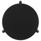 Corey Round Black End Table