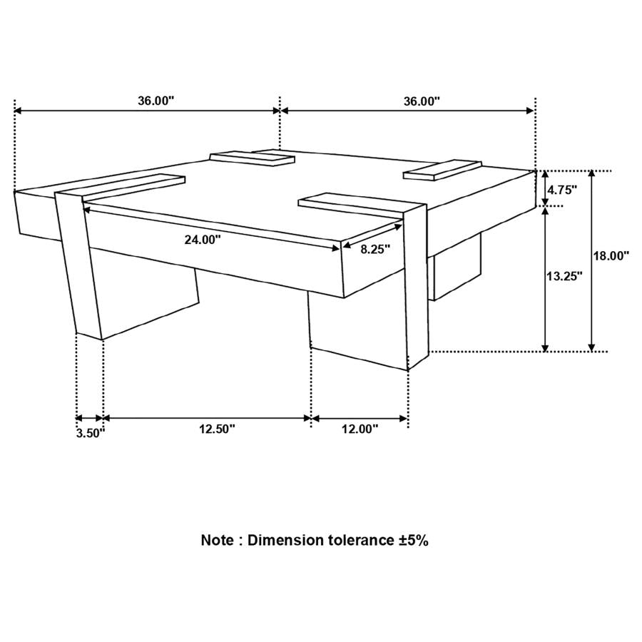 Haimi Square Coffee Table