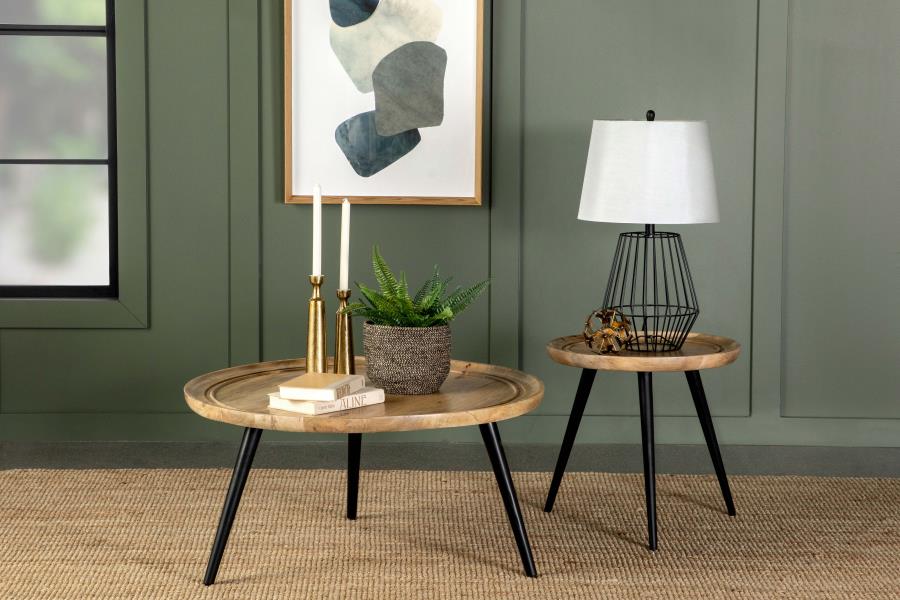 Zoya Round End Table -