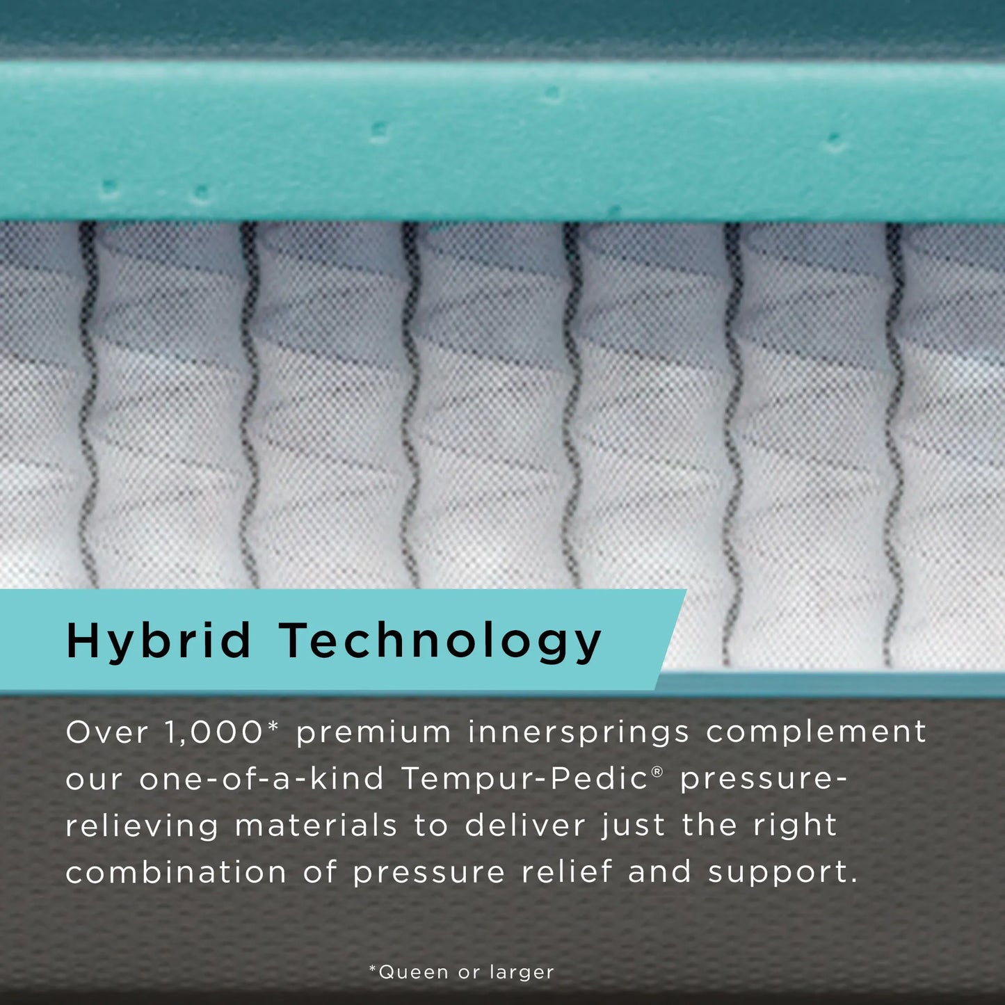 TEMPUR-ProAdapt® Medium Hybrid Mattress -