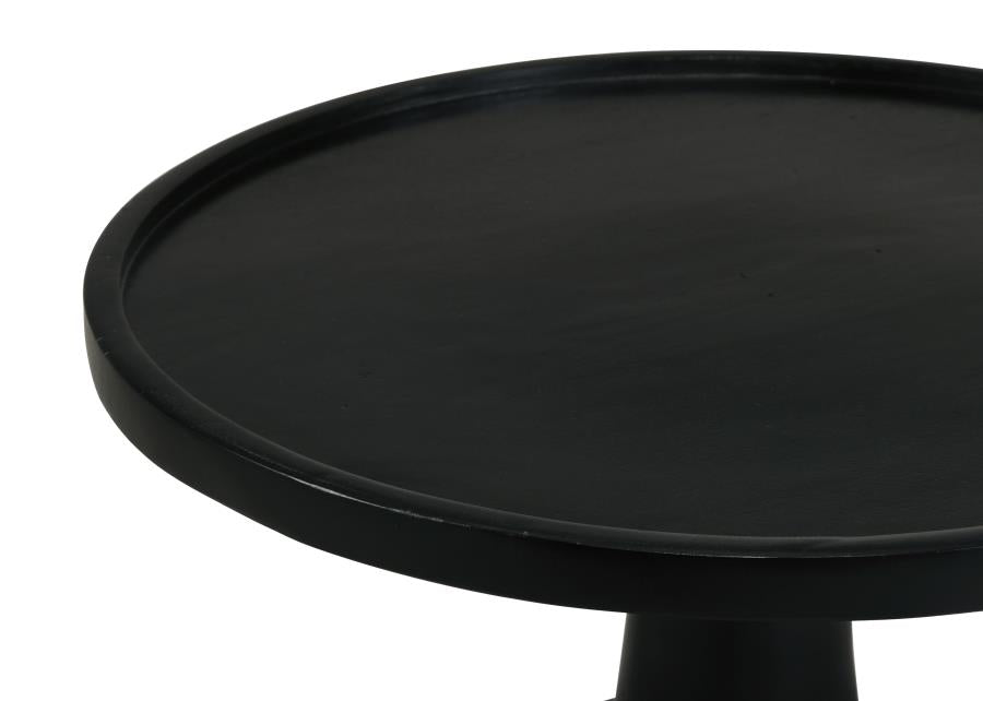 Izzy Black Accent Table