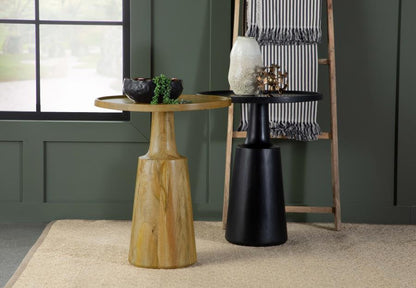 Izzy Black Accent Table