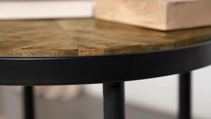 Hayley Round End Table -