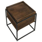 Orion Square Storage Accent Table