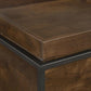 Orion Square Storage Accent Table