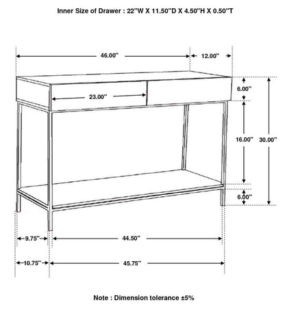 Ruby Console Table