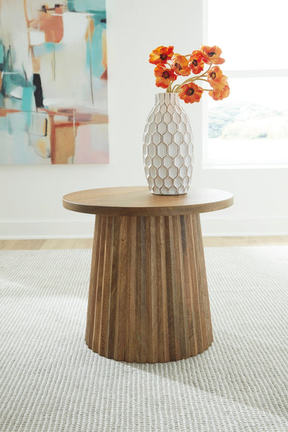 Celine Natural Accent Table