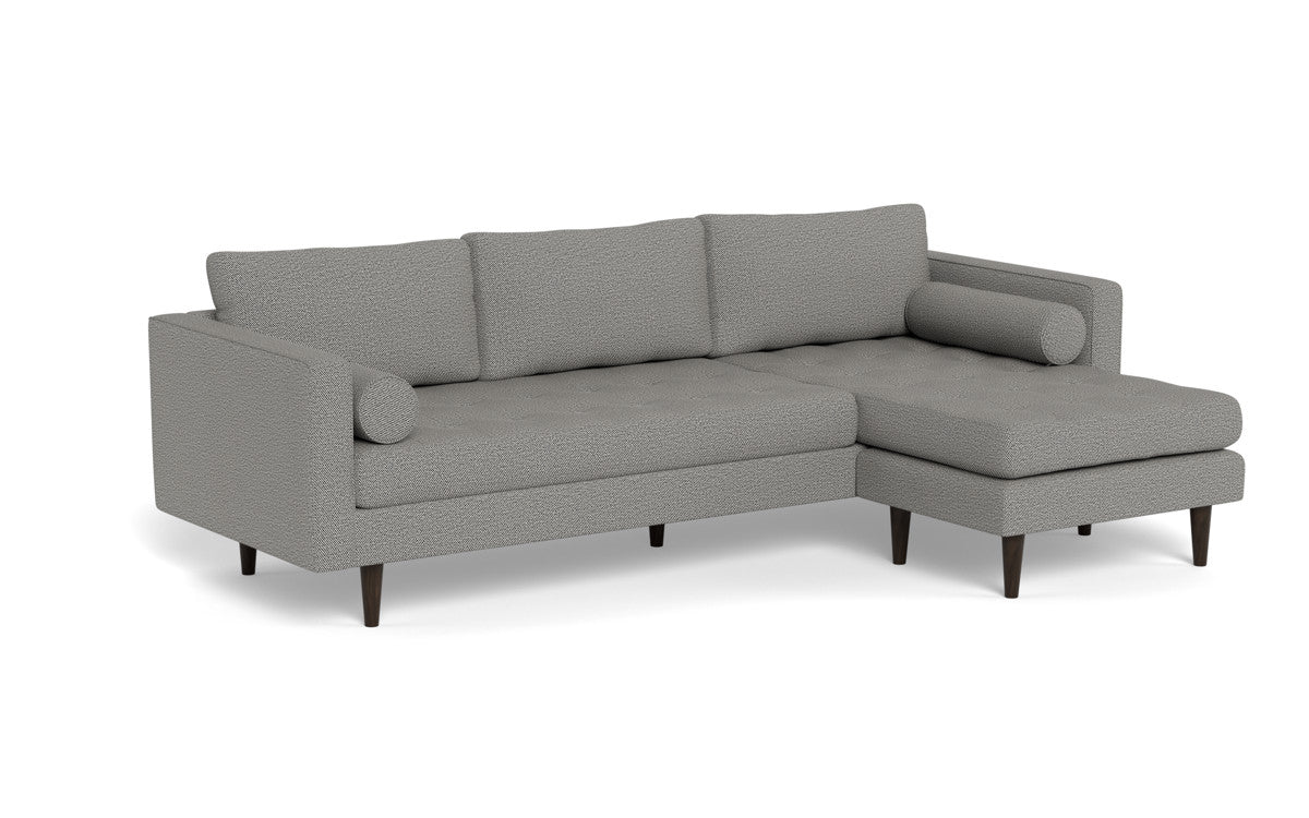 Ladybird 104" Reversible Sofa Chaise - Alley Pepper