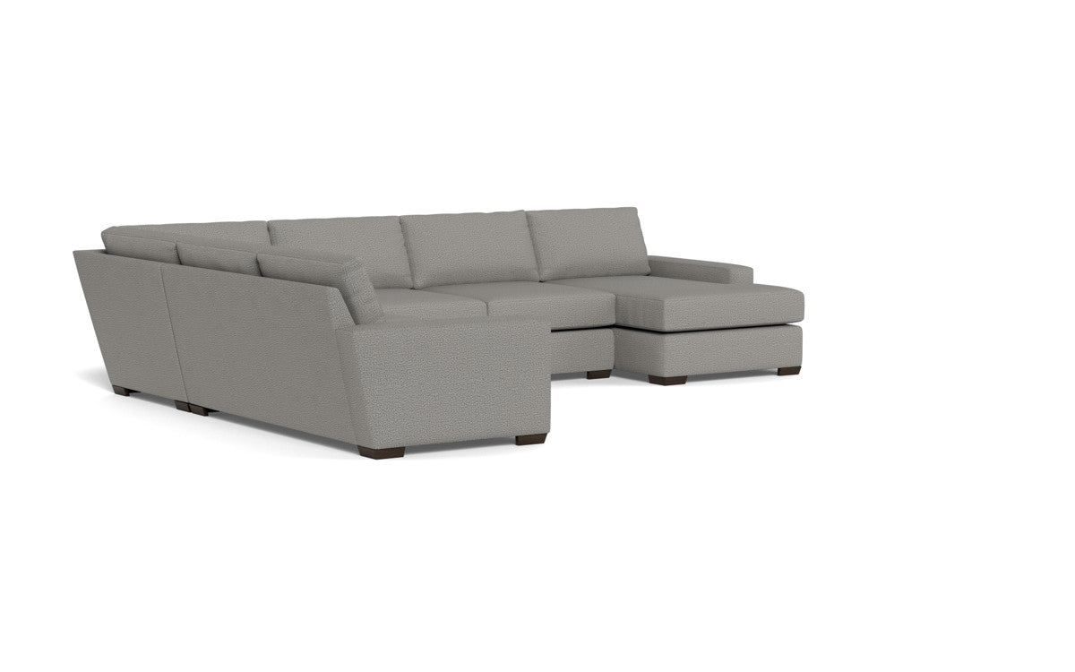 Mas Mesa 162" Deep Corner Sectionals w. Right Chaise - Alley Pepper