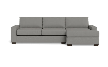 Mas Mesa 123" Deep Right Chaise Sectional - Alley Pepper