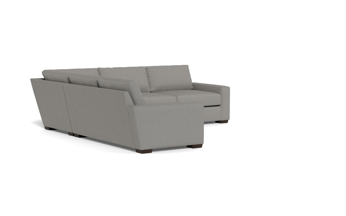 Mesa 121" Corner Sectional - Alley Pepper