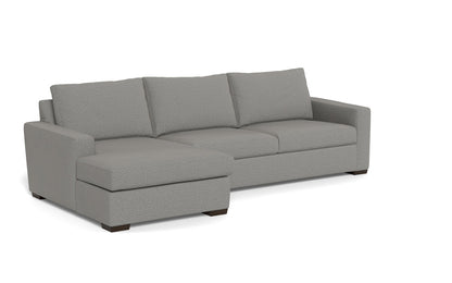 Mesa 123" Left Chaise Sectional - Alley Pepper