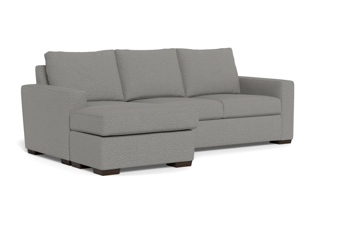 Mesa 101" Reversible Sofa Chaise - Alley Pepper