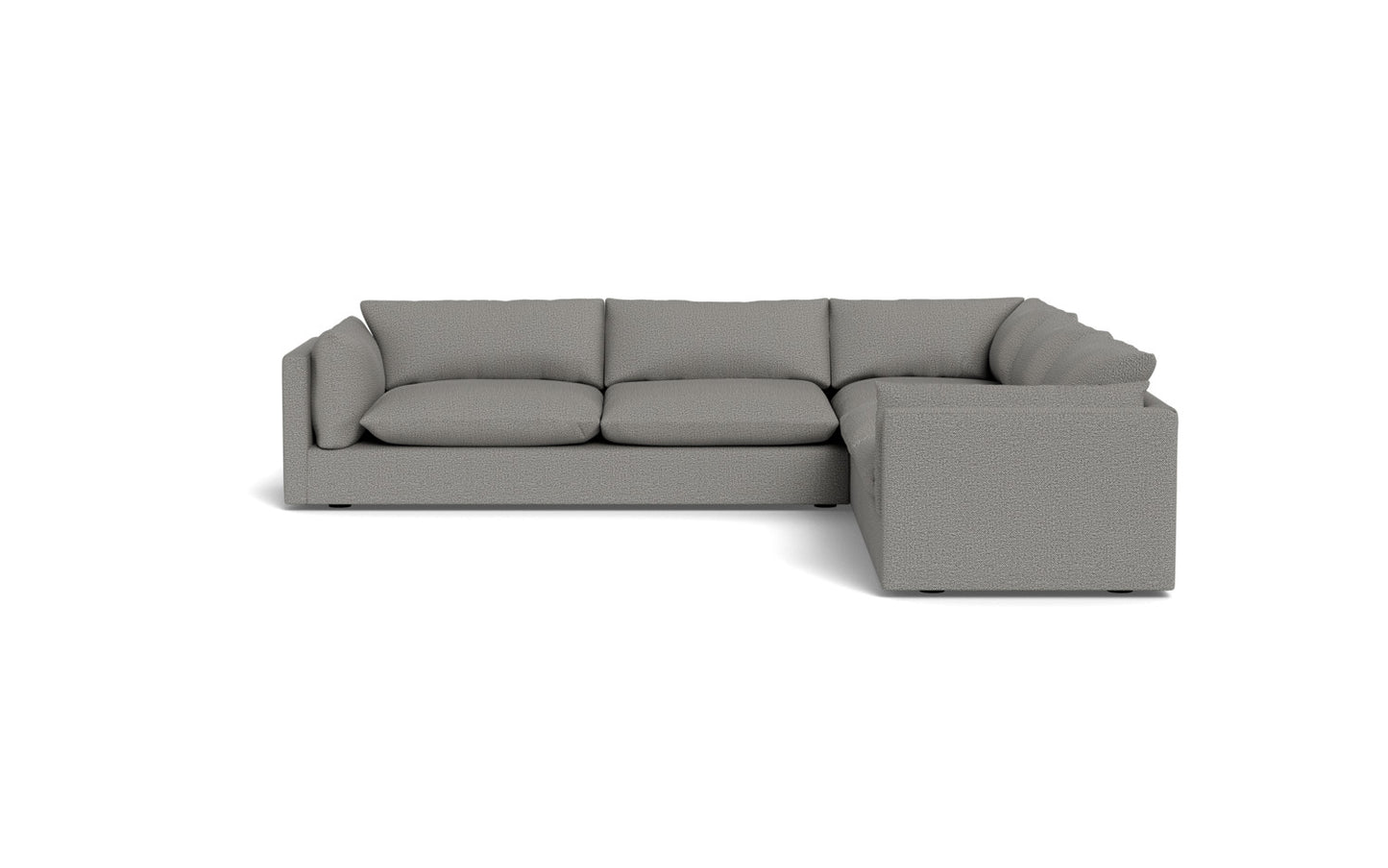 SoCo 124" Corner Sectional - Alley Pepper