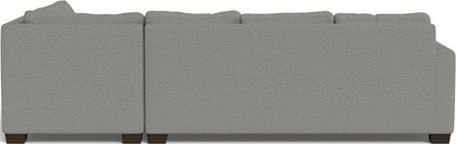 Track 121" Right Chaise Sleeper Sectional - Alley Pepper