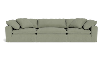 Fluffy 3pc Sofa - Amigo II Sage