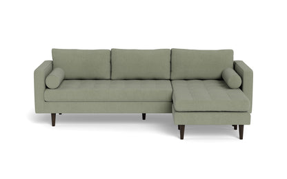 Ladybird 104" Reversible Sofa Chaise - Amigo II Sage