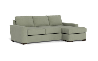 Mas Mesa 101" Deep Reversible Sofa Chaise - Amigo II Sage