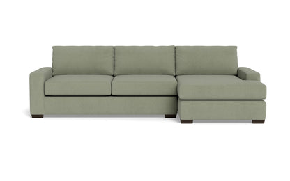 Mas Mesa 123" Deep Right Chaise Sectional - Amigo II Sage