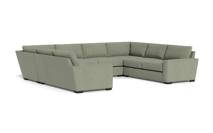 Mas Mesa 166" Deep Condo U Sectional - Amigo II Sage