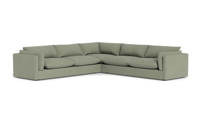 SoCo 124" Corner Sectional - Amigo II Sage