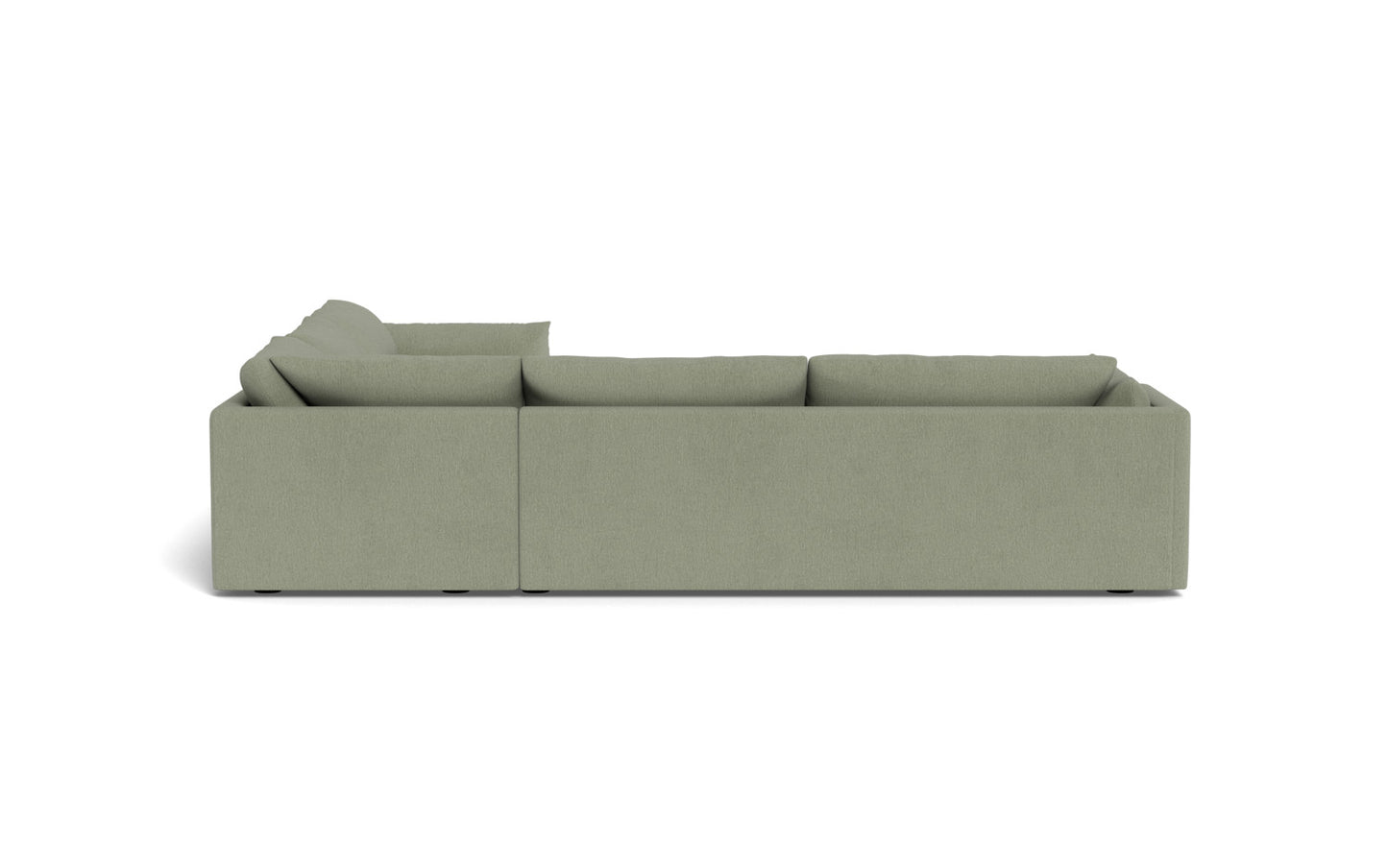 SoCo 124" Corner Sectional - Amigo II Sage