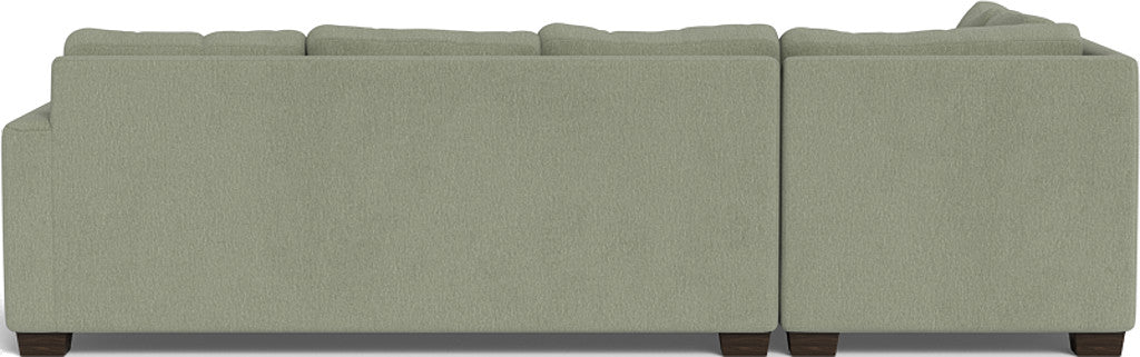Track 121" Left Chaise Sectional - Amigo II Sage