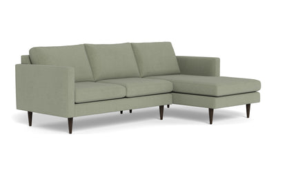 Wallace 98" Untufted Right Chaise Sectional - Amigo II Sage