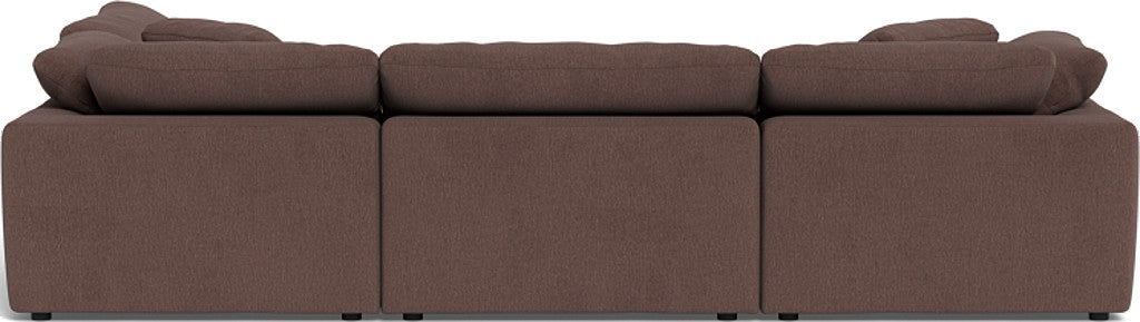 Fluffy 4 Piece Sectional w/Otto - Amigo II Dusk