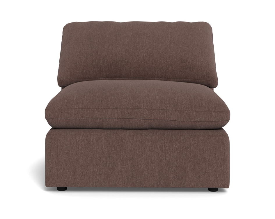 Fluffy Small Armless Chair -