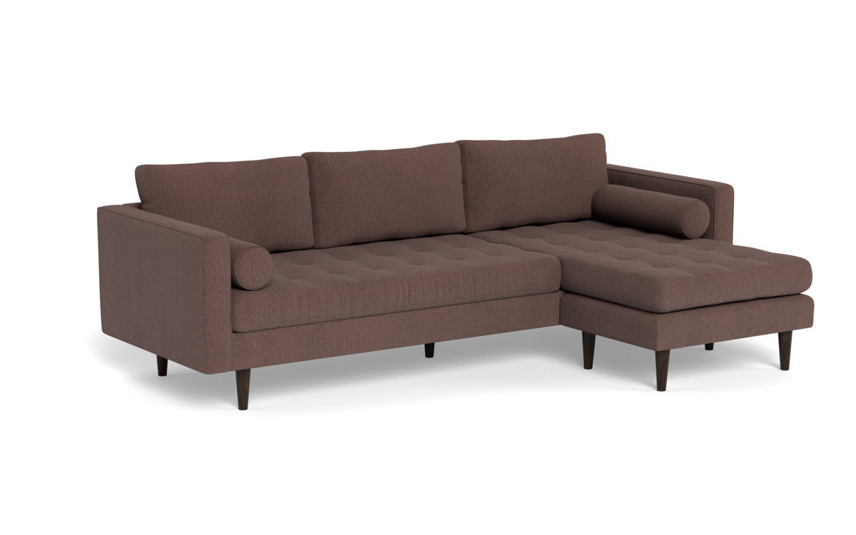 Ladybird 104" Reversible Sofa Chaise - Amigo II Dusk