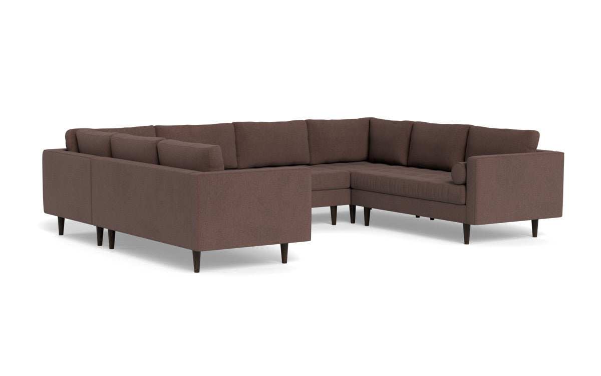 Ladybird 134" U Sectional - Amigo II Dusk