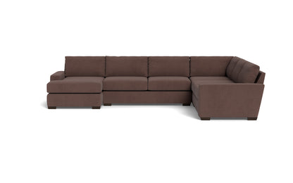 Mas Mesa 162" Deep Corner Sectionals w. Left Chaise - Amigo II Dusk