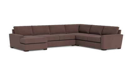 Mas Mesa 162" Deep Corner Sectionals w. Left Chaise - Amigo II Dusk