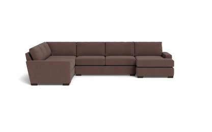 Mas Mesa 162" Deep Corner Sectionals w. Right Chaise - Amigo II Dusk