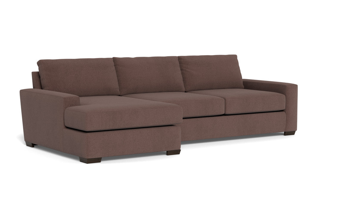 Mas Mesa 123" Deep Left Chaise Sectional - Amigo II Dusk