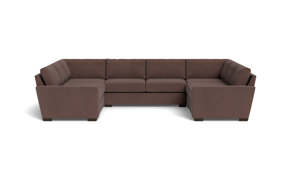 Mas Mesa 166" Deep Condo U Sectional - Amigo II Dusk