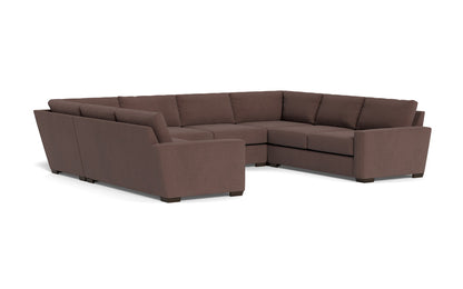 Mas Mesa 166" Deep Condo U Sectional - Amigo II Dusk