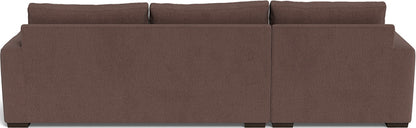 Mesa 123" Left Chaise Sectional - Amigo II Dusk