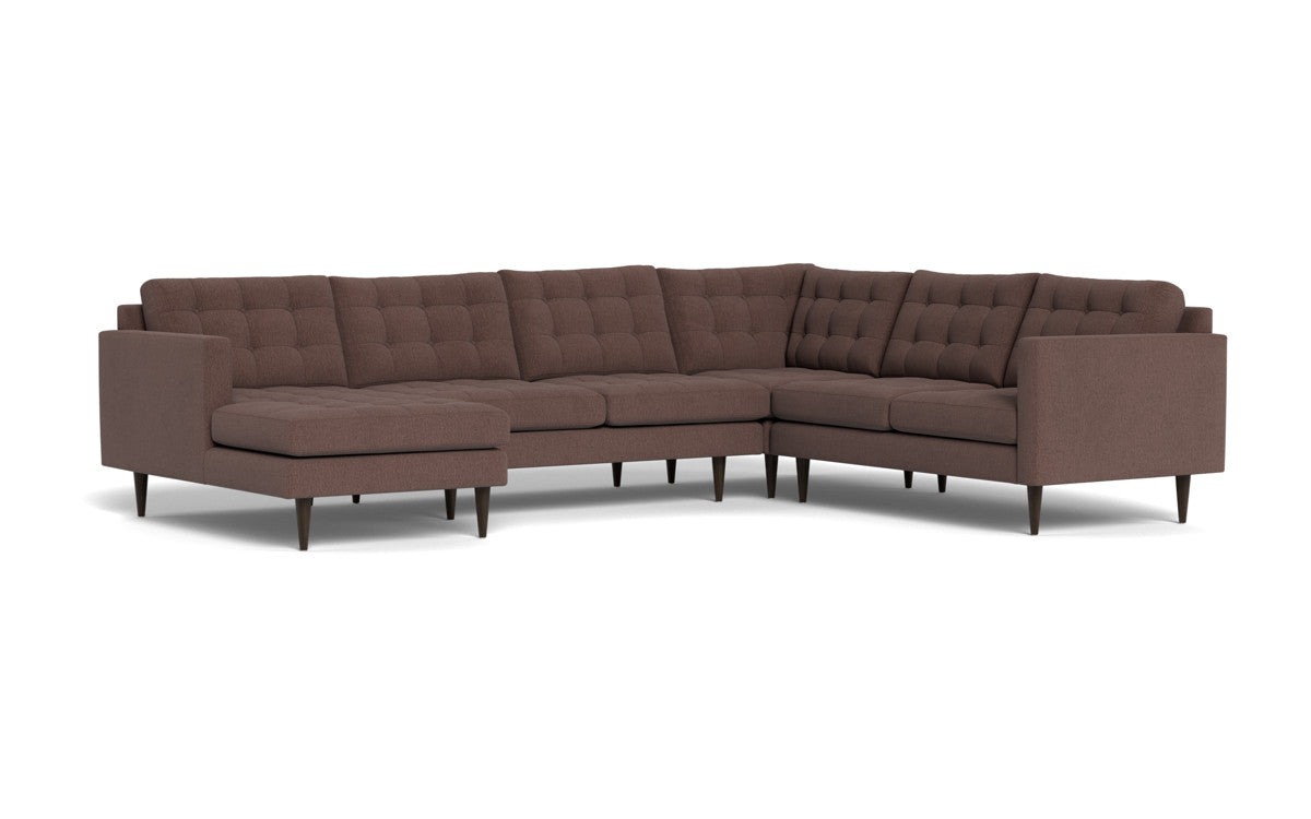 Wallace 131" Corner Sectionals w. Left Chaise - Amigo II Dusk