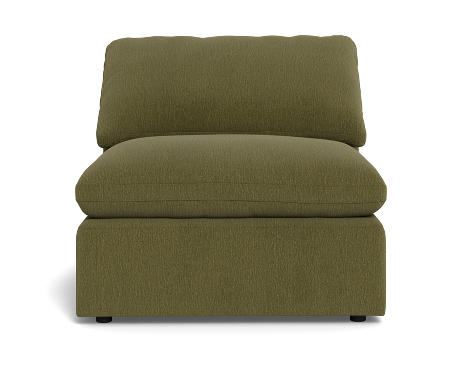 Fluffy Small Armless Chair - Amigo II Garden