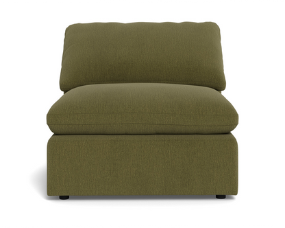 Fluffy Small Armless Chair - Amigo II Garden