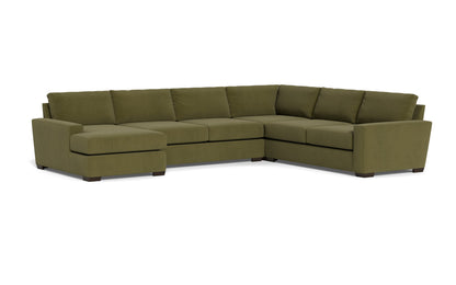 Mas Mesa 162" Deep Corner Sectionals w. Left Chaise - Amigo II Garden