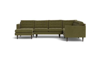Wallace 131" Corner Sectionals w. Left Chaise - Amigo II Garden