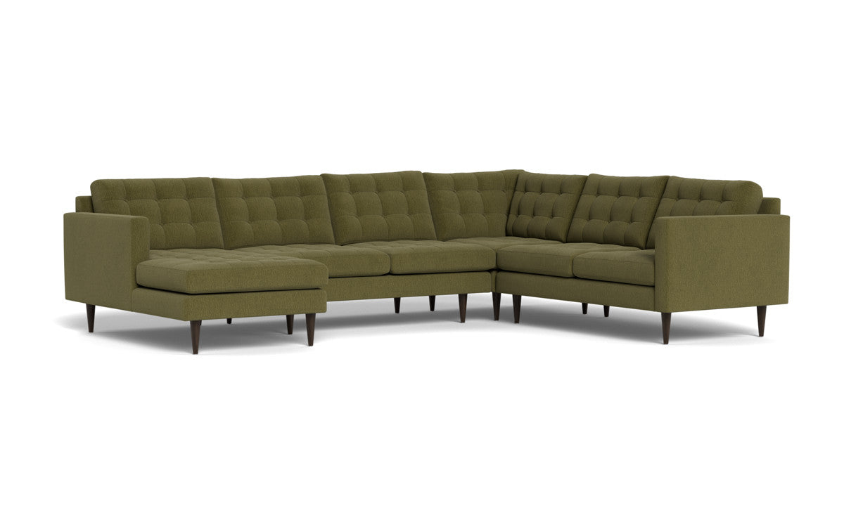 Wallace 131" Corner Sectionals w. Left Chaise - Amigo II Garden