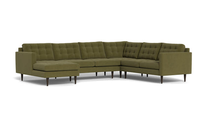 Wallace 131" Corner Sectionals w. Left Chaise - Amigo II Garden