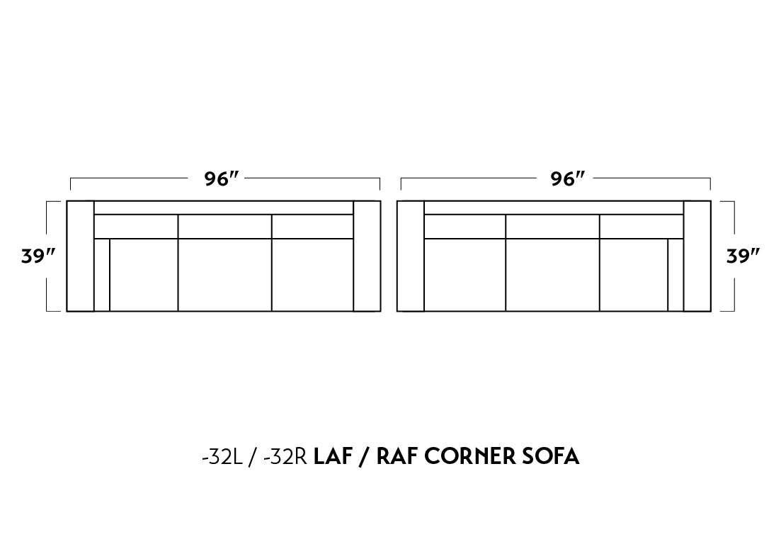 Track Raf Corner Sofa