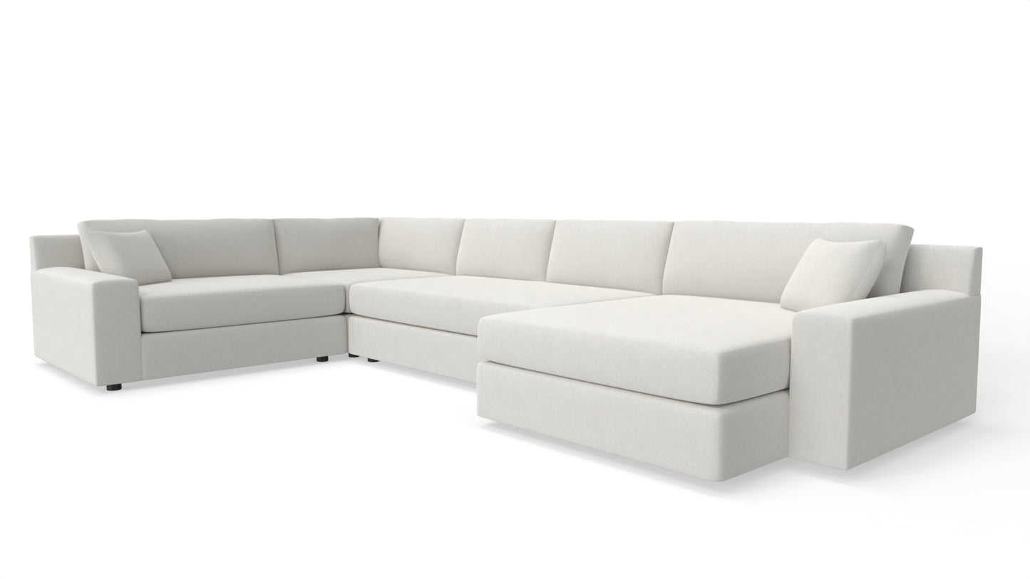 Lago Vista 182" Corner Sectional With Right Chaise