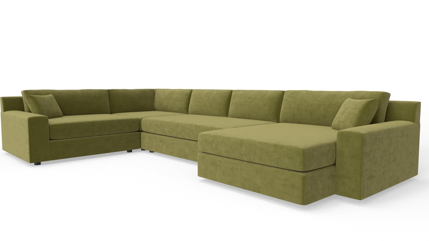 Lago Vista 182" Corner Sectional With Right Chaise